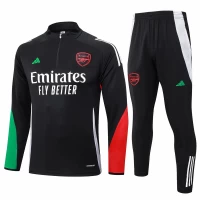 Arsenal FC Black Training Technical Football Tracksuit 2024-25