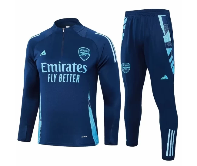 Arsenal FC Navy Training Technical Football Tracksuit 2024-25