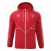 Arsenal Mens Red Windbreaker Football Jacket 2024-25