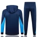 Chelsea Navy Training Hooded Presentation Football Tracksuit 2024-25