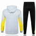 Liverpool FC White Training Hooded Presentation Football Tracksuit 2024-25