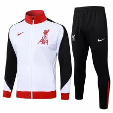 Liverpool FC White Training Presentation Football Tracksuit 2024-25