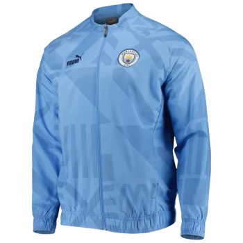 Manchester City FC Men Pre Match Football Jacket 2023-24