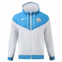 Manchester City Mens Hooded Football Jacket 2024-25