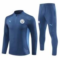 Manchester City FC Navy Training Technical Football Tracksuit 2024-25