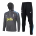 Tottenham Hotspur Grey Training Hooded Technical Football Tracksuit 2024-25