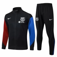 FC Barcelona Black Training Presentation Football Tracksuit 2024-25