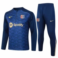 FC Barcelona Blue Training Technical Football Tracksuit 2024-25