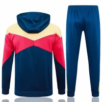 FC Barcelona Navy Hooded Presentation Football Tracksuit 2024-25