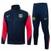 FC Barcelona Navy Training Presentation Football Tracksuit 2024-25