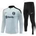 FC Barcelona White Training Technical Football Tracksuit 2024-25