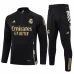 Real Madrid Black Training Technical Football Tracksuit 2024-25