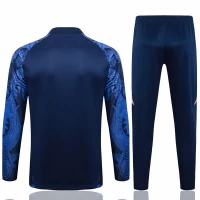 Real Madrid Blue Training Technical Football Tracksuit 2024-25