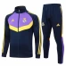 Real Madrid Navy Training Presentation Football Tracksuit 2024-25