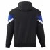 Inter Milan Mens Hooded Windrunner Football Jacket 2024-25