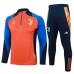 Juventus Orange Training Technical Football Tracksuit 2024-25