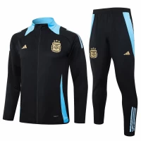 Argentina Black Training Presentation Football Tracksuit 2024-25