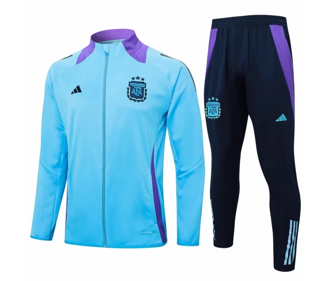 Argentina Blue Training Presentation Football Tracksuit 2024-25