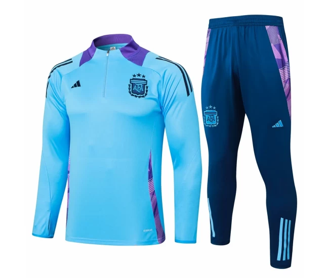 Argentina Blue Training Technical Football Tracksuit 2024-25