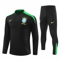 Brazil National Team Black Training Technical Football Tracksuit 2024-25