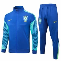 Brazil National Team Blue Training Presentation Football Tracksuit 2024-25