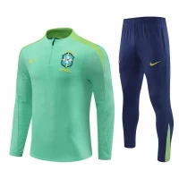 Brazil National Team Green Training Technical Football Tracksuit 2023-24