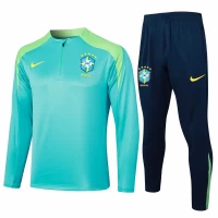 Brazil National Team Green Training Technical Football Tracksuit 2024-25