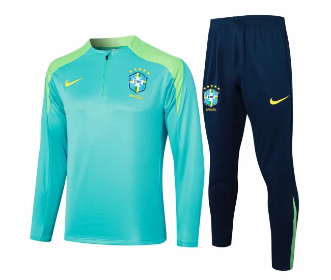 Brazil National Team Green Training Technical Football Tracksuit 2024-25