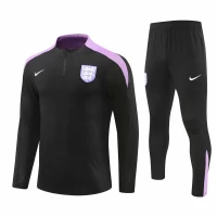 England Black Training Technical Football Tracksuit 2024-25