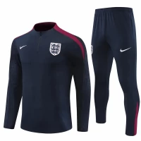 England Navy Training Technical Football Tracksuit 2024-25