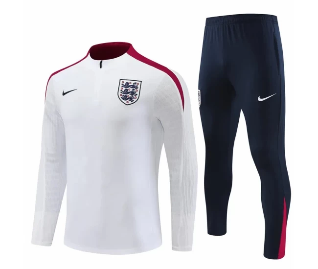 England White Training Technical Football Tracksuit 2024-25