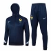 France National Team Navy Training Hooded Presentation Football Tracksuit 2024-25