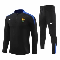 France National Team Black Training Technical Football Tracksuit 2024-25