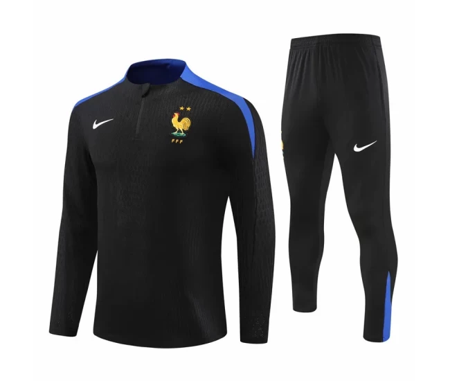 France National Team Black Training Technical Football Tracksuit 2024-25