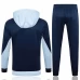 France National Team White Training Hooded Presentation Football Tracksuit 2024-25