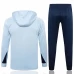 France National Team White Training Hooded Technical Football Tracksuit 2024-25