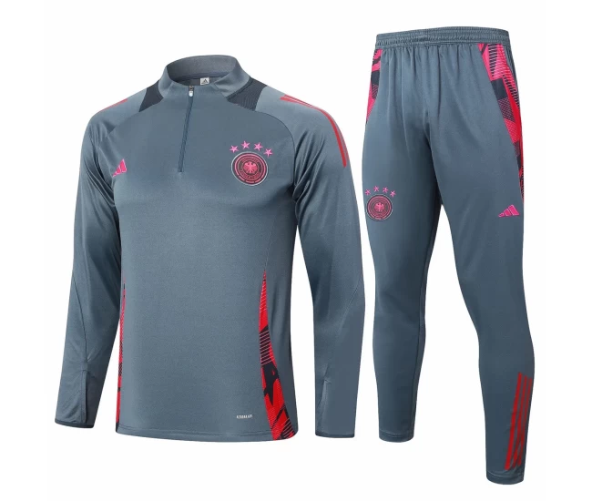 Germany Grey Training Technical Football Tracksuit 2024-25