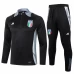 Italy Black Training Technical Football Tracksuit 2024-25