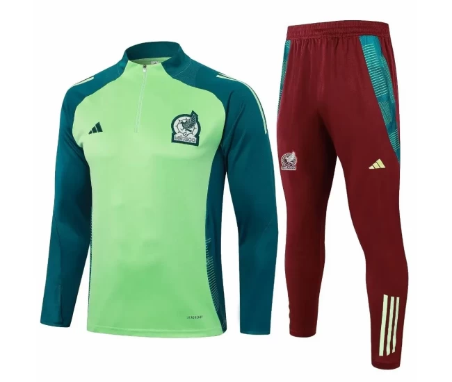 Mexico Green Training Technical Football Tracksuit 2024-25